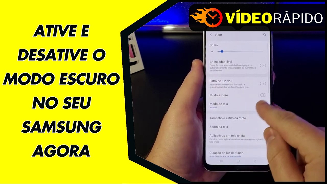 ATIVE E DESATIVE O MODO ESCURO NO SEU SAMSUNG AGORA