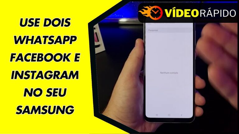 USE DOIS WHATSAPP FACEBOOK E INSTAGRAM NO SEU SAMSUNG