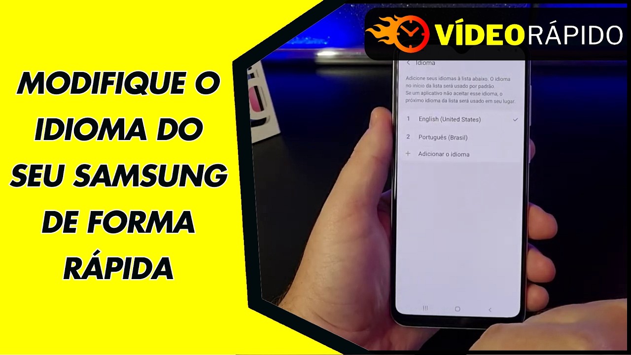 MODIFIQUE O IDIOMA DO SEU SAMSUNG DE FORMA RÁPIDA MODIFIQUE O IDIOMA DO SEU SAMSUNG DE FORMA RÁPIDA