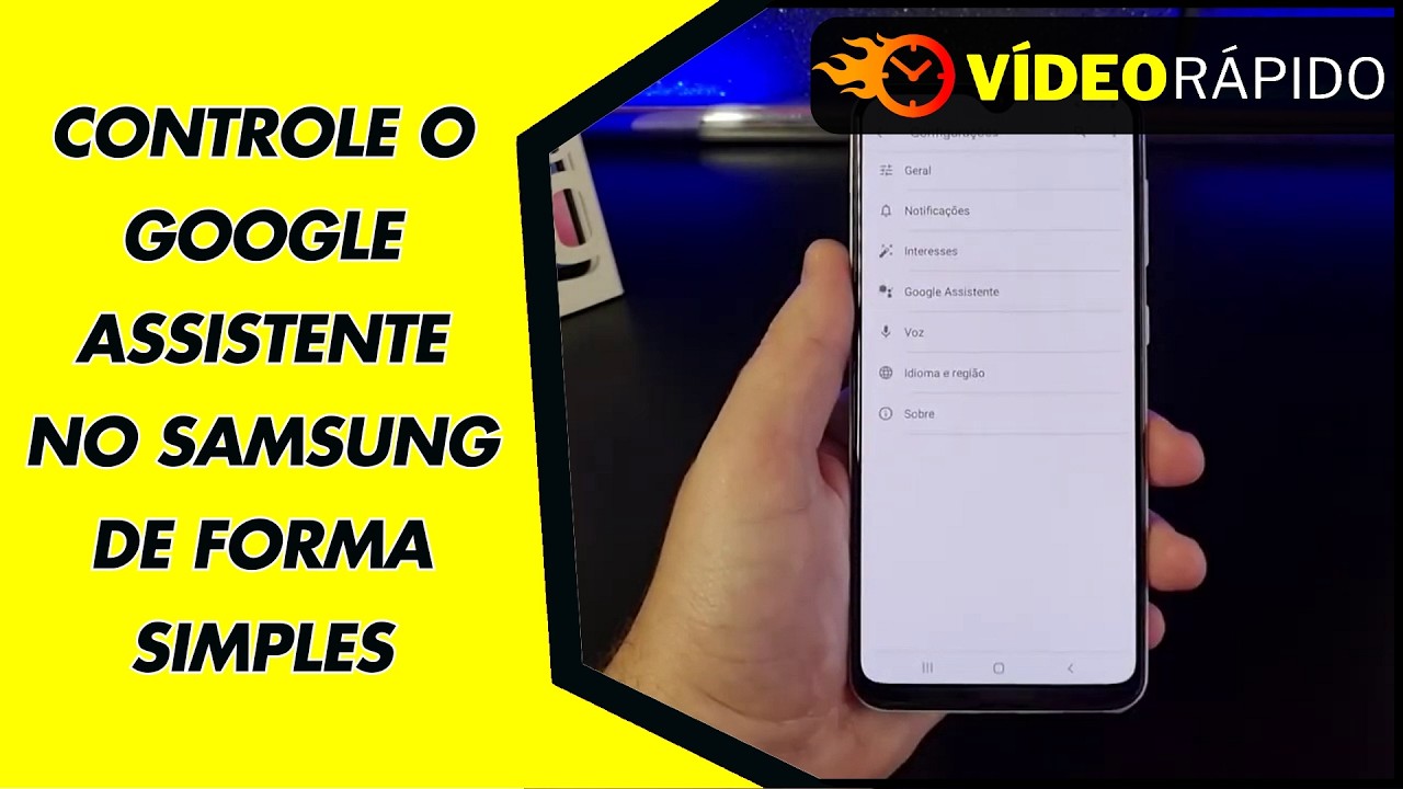 CONTROLE O GOOGLE ASSISTENTE NO SAMSUNG DE FORMA SIMPLES CONTROLE O GOOGLE ASSISTENTE NO SAMSUNG DE FORMA SIMPLES
