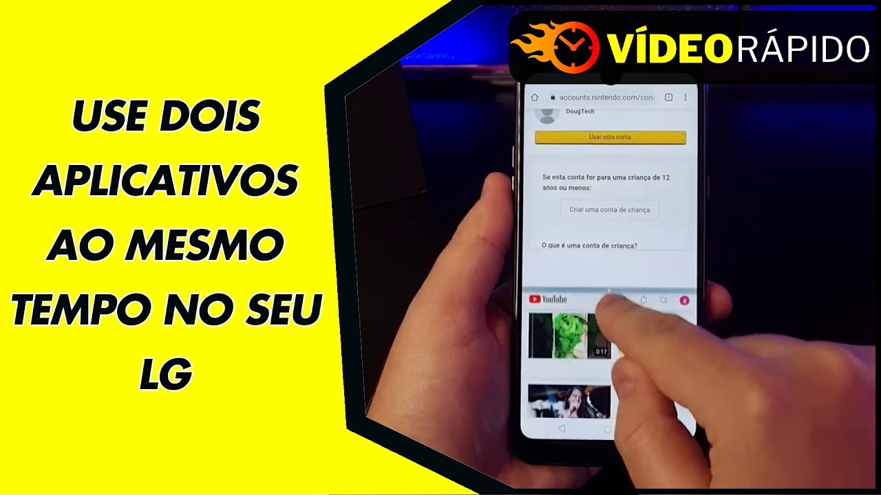 USE DOIS APLICATIVOS AO MESMO TEMPO NO SEU LG USE DOIS APLICATIVOS AO MESMO TEMPO NO SEU LG