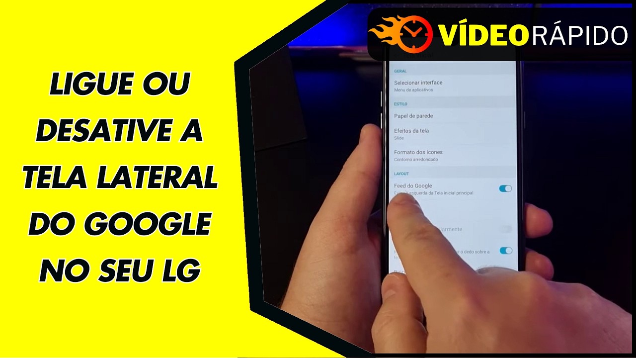 LIGUE OU DESATIVE A TELA LATERAL DO GOOGLE NO SEU LG LIGUE OU DESATIVE A TELA LATERAL DO GOOGLE NO SEU LG