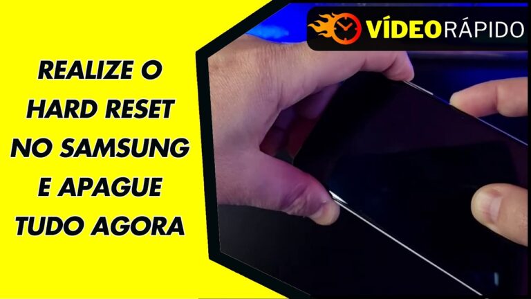 REALIZE O HARD RESET NO SAMSUNG E APAGUE TUDO AGORA