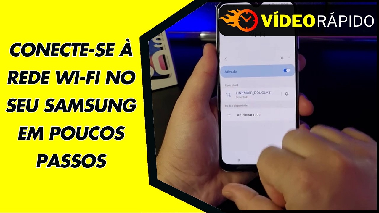 CONECTE SE À REDE WI FI NO SEU SAMSUNG EM POUCOS PASSOS