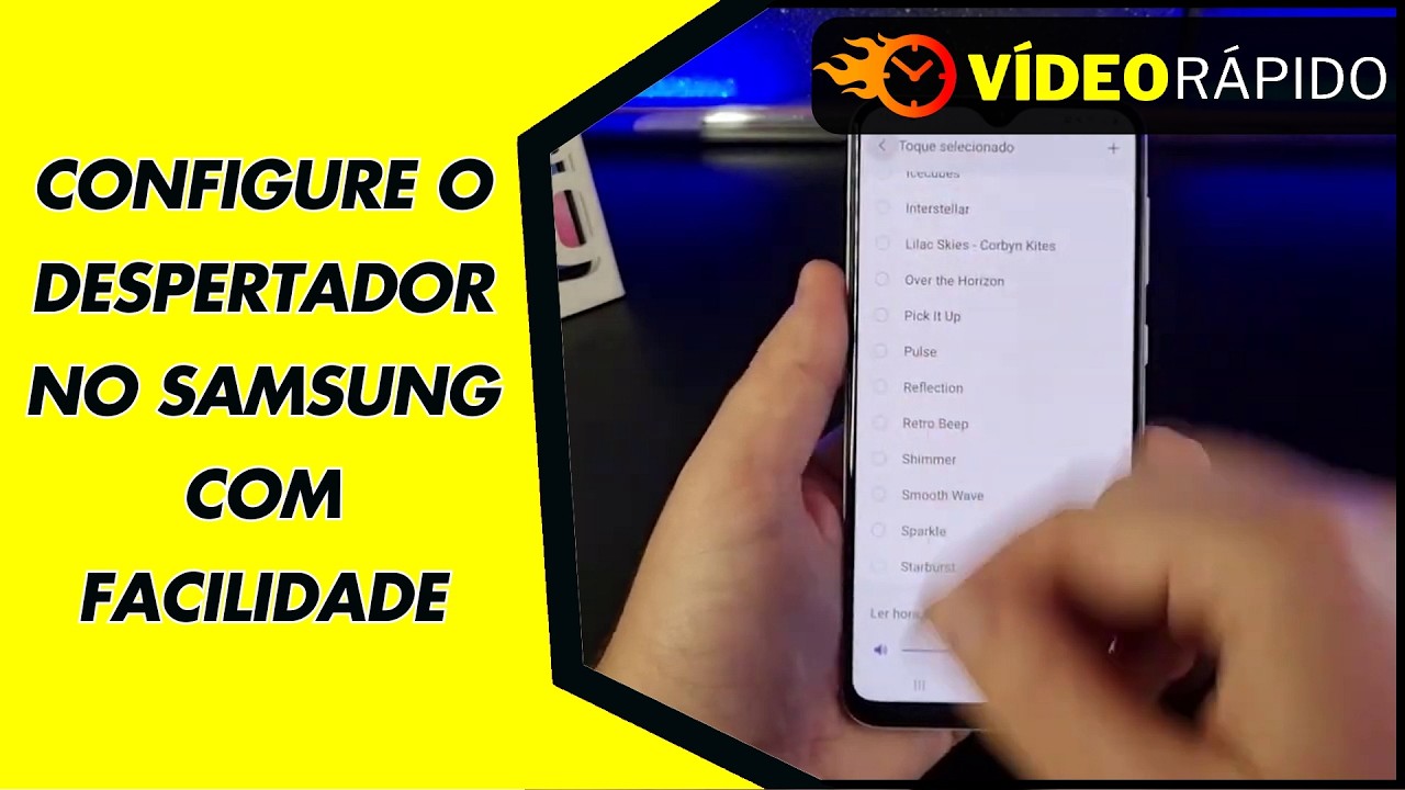 CONFIGURE O DESPERTADOR NO SAMSUNG COM FACILIDADE CONFIGURE O DESPERTADOR NO SAMSUNG COM FACILIDADE