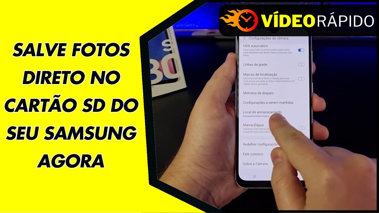 SALVE FOTOS DIRETO NO CARTÃO SD DO SEU SAMSUNG AGORA