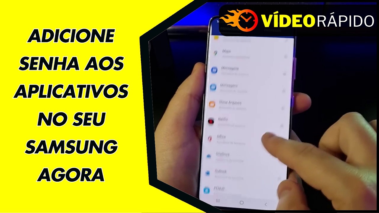 ADICIONE SENHA AOS APLICATIVOS NO SEU SAMSUNG AGORA ADICIONE SENHA AOS APLICATIVOS NO SEU SAMSUNG AGORA