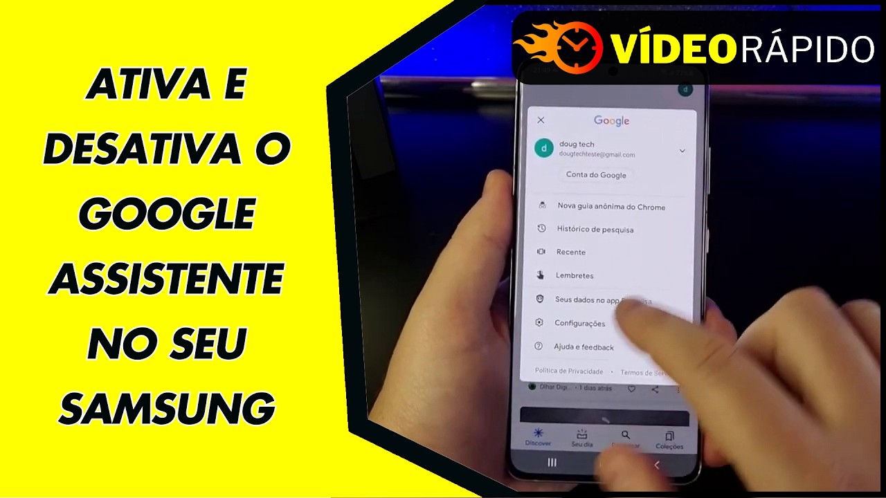 ATIVA E DESATIVA O GOOGLE ASSISTENTE NO SEU SAMSUNG