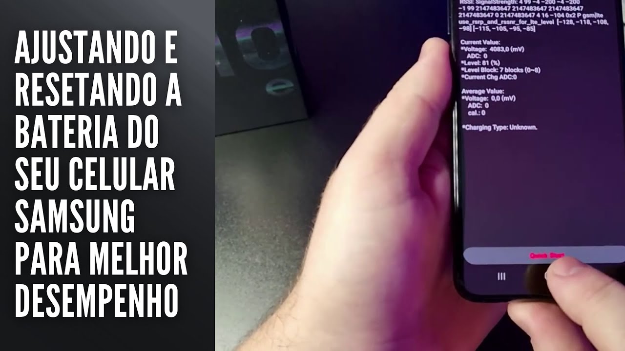 Resetando a bateria do seu celular Samsung para melhor desempenho