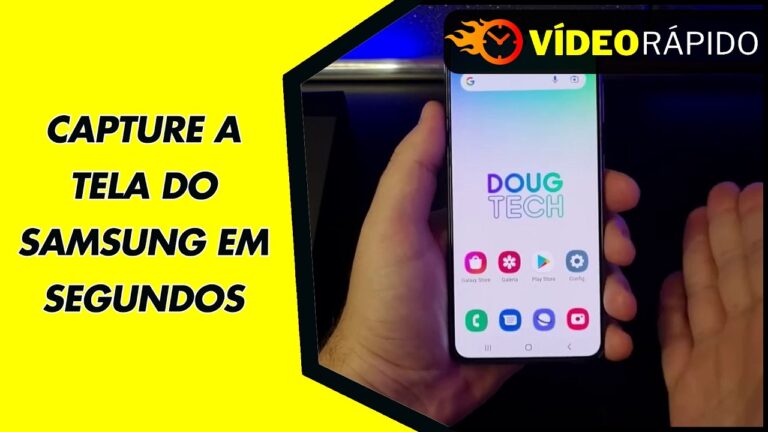 CAPTURE A TELA DO SAMSUNG EM SEGUNDOS