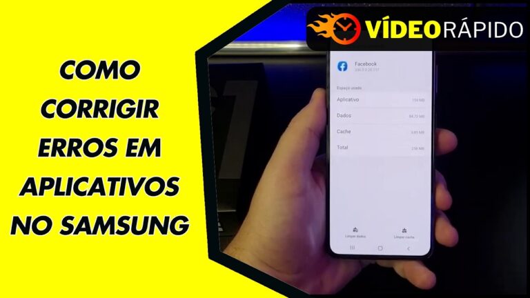 Como Corrigir ERROS em APLICATIVOS no Samsung