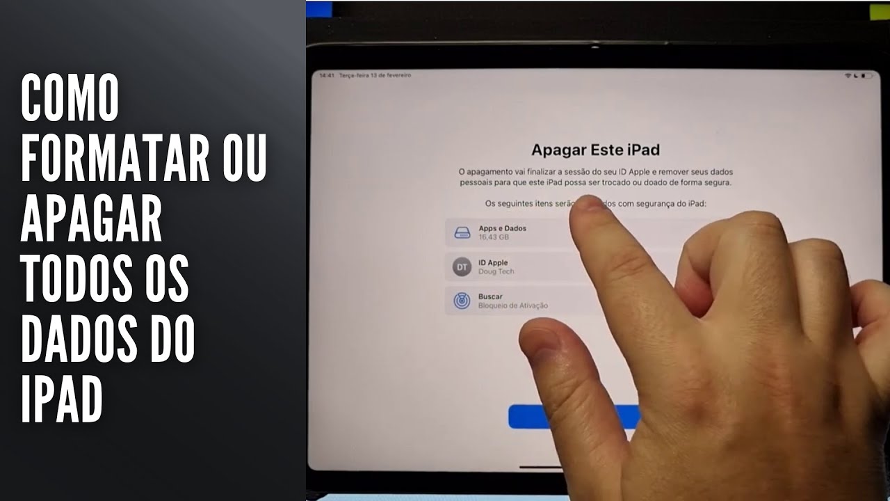 Como Formatar ou Apagar Todos os Dados do iPad