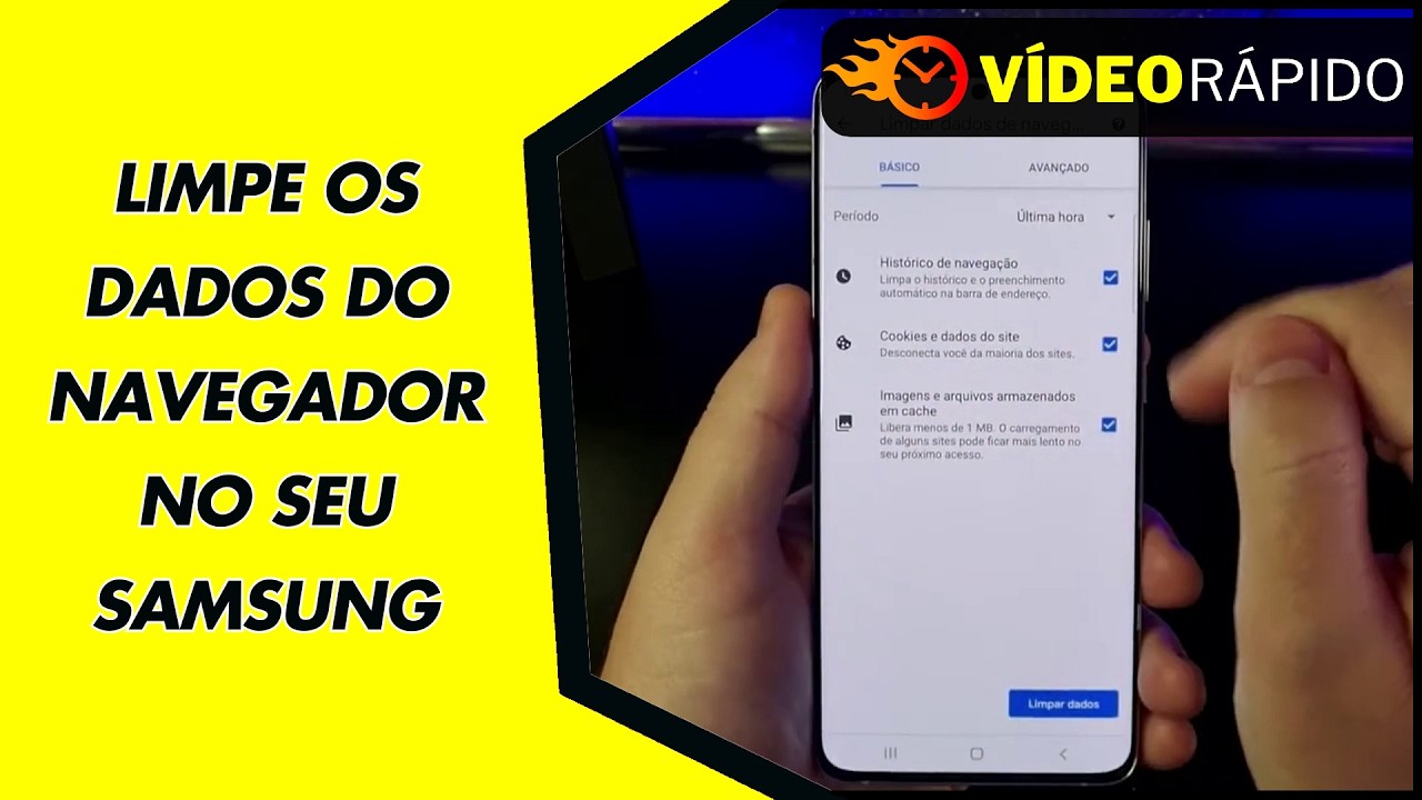 LIMPE OS DADOS DO NAVEGADOR NO SEU SAMSUNG