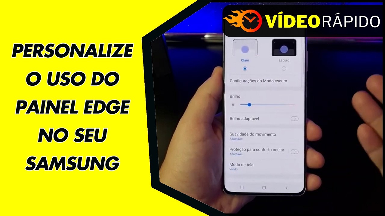 PERSONALIZE O USO DO PAINEL EDGE NO SEU SAMSUNG