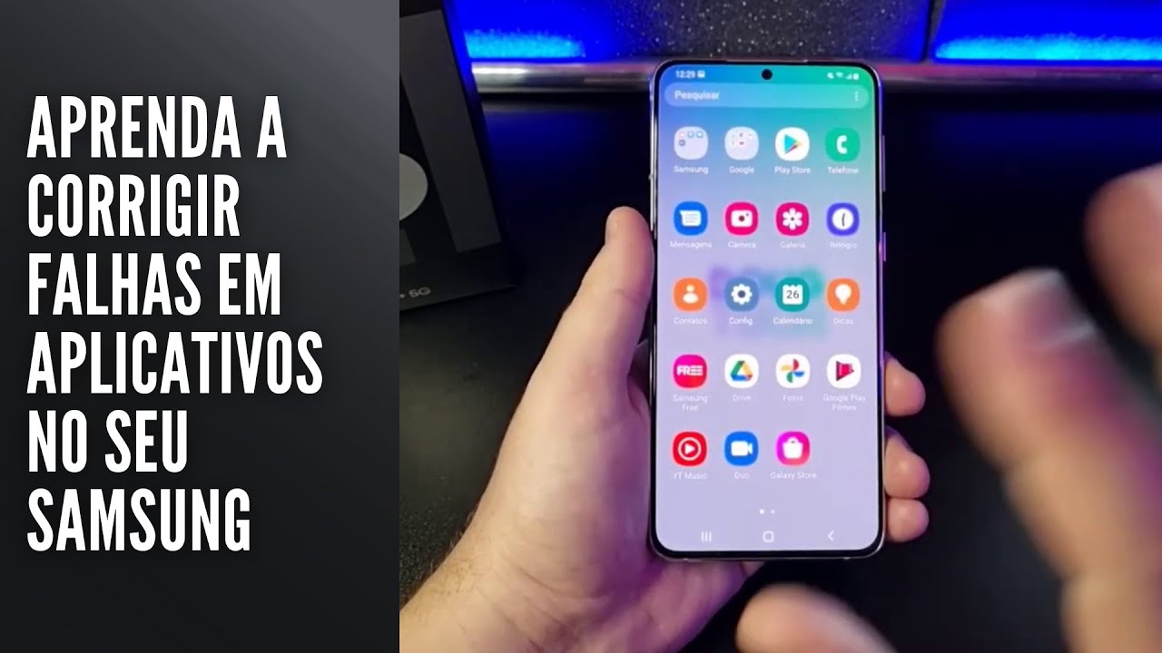 Aprenda a corrigir falhas em aplicativos no seu Samsung