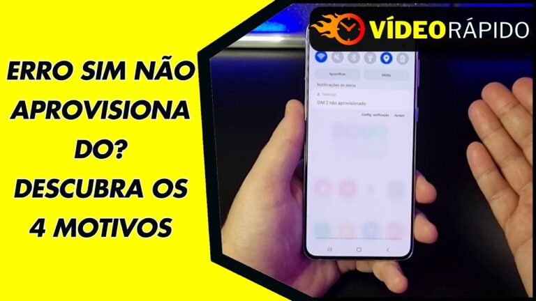 ERRO SIM NÃO APROVISIONADO DESCUBRA OS 4 MOTIVOS
