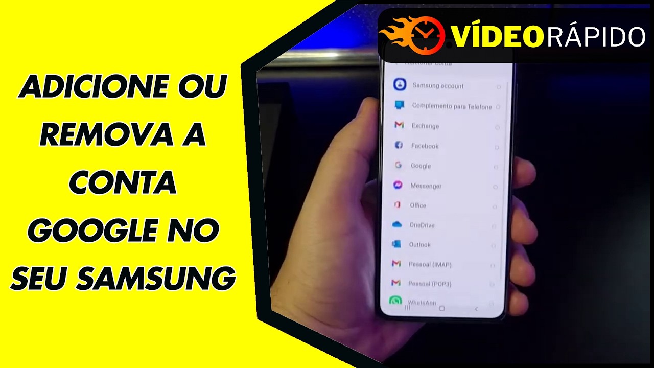 ADICIONE OU REMOVA A CONTA GOOGLE NO SEU SAMSUNG ADICIONE OU REMOVA A CONTA GOOGLE NO SEU SAMSUNG