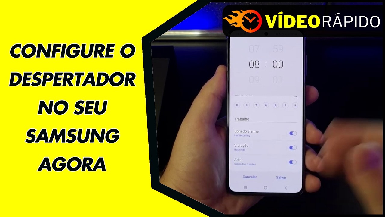 CONFIGURE O DESPERTADOR NO SEU SAMSUNG AGORA CONFIGURE O DESPERTADOR NO SEU SAMSUNG AGORA