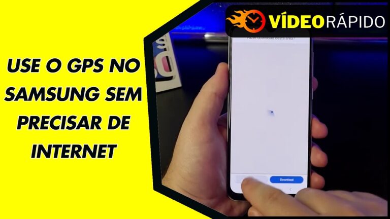USE O GPS NO SAMSUNG SEM PRECISAR DE INTERNET
