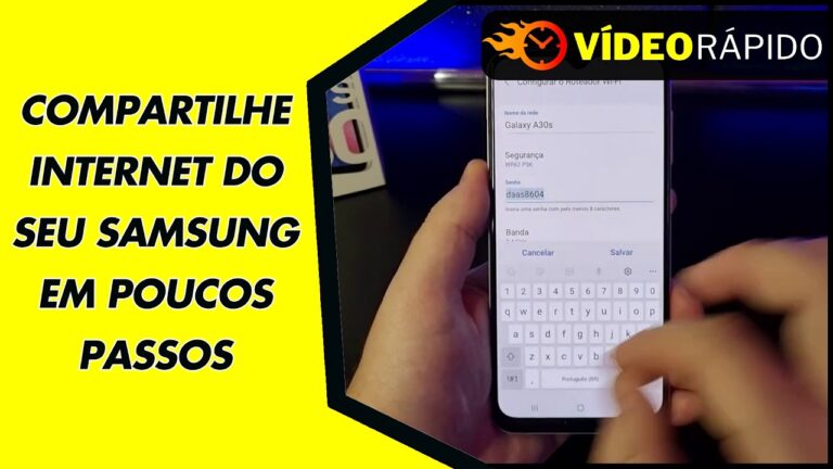 COMPARTILHE INTERNET DO SEU SAMSUNG EM POUCOS PASSOS