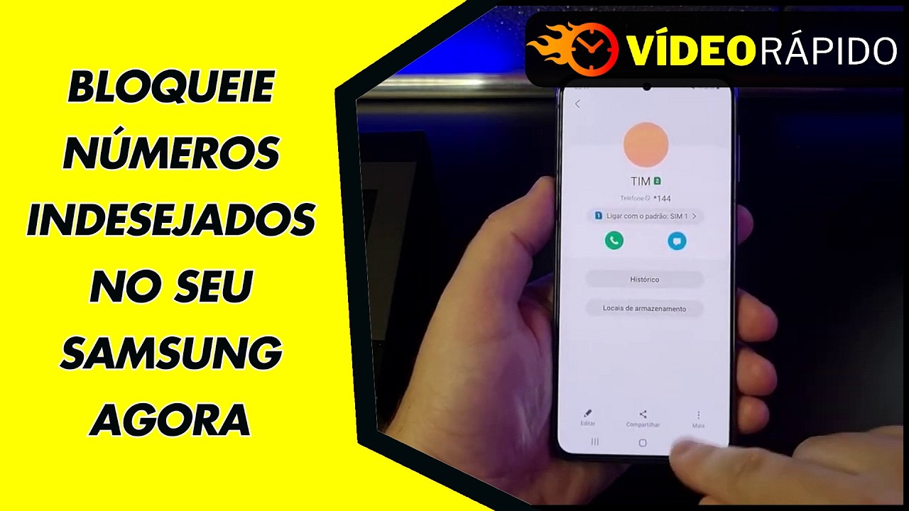 BLOQUEIE NÚMEROS INDESEJADOS NO SEU SAMSUNG AGORA BLOQUEIE NÚMEROS INDESEJADOS NO SEU SAMSUNG AGORA