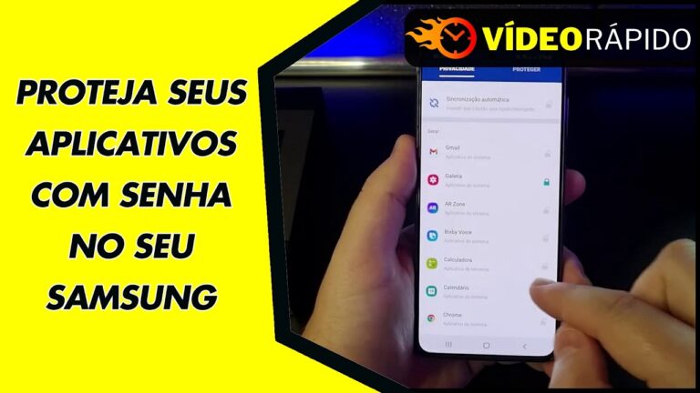 PROTEJA SEUS APLICATIVOS COM SENHA NO SEU SAMSUNG