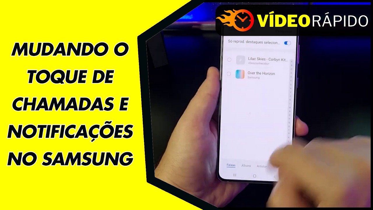 MUDANDO O TOQUE DE CHAMADAS E NOTIFICAÇÕES NO SAMSUNG