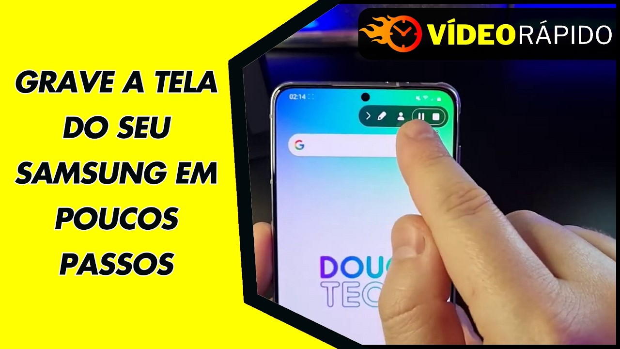 GRAVE A TELA DO SEU SAMSUNG EM POUCOS PASSOS