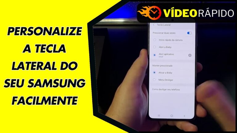 PERSONALIZE A TECLA LATERAL DO SEU SAMSUNG FACILMENTE