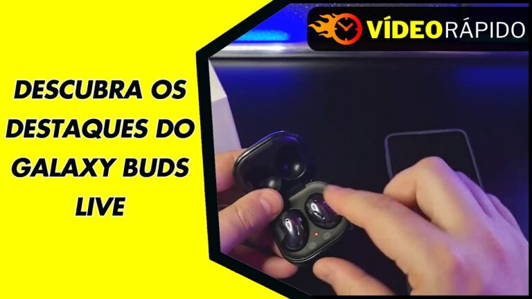 DESCUBRA OS DESTAQUES DO GALAXY BUDS LIVE
