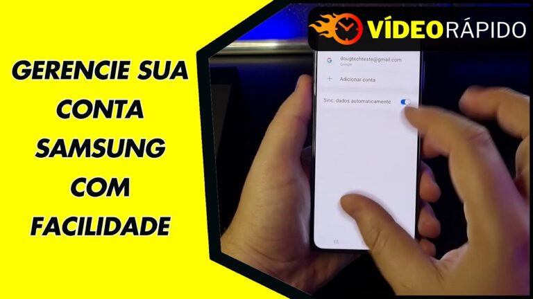 GERENCIE SUA CONTA SAMSUNG COM FACILIDADE