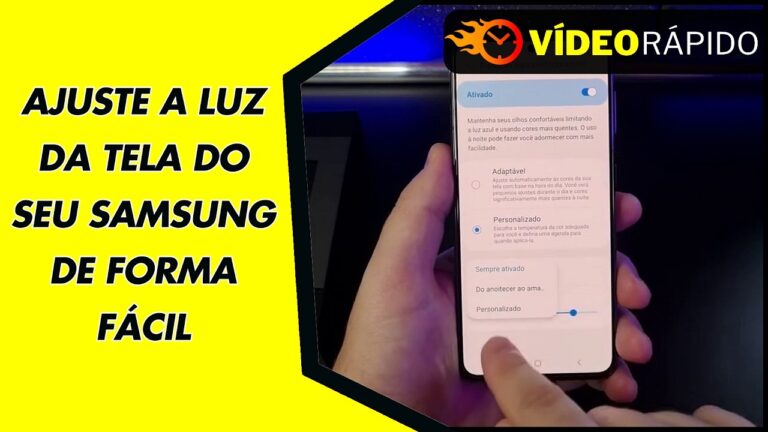 AJUSTE A LUZ DA TELA DO SEU SAMSUNG DE FORMA FÁCIL