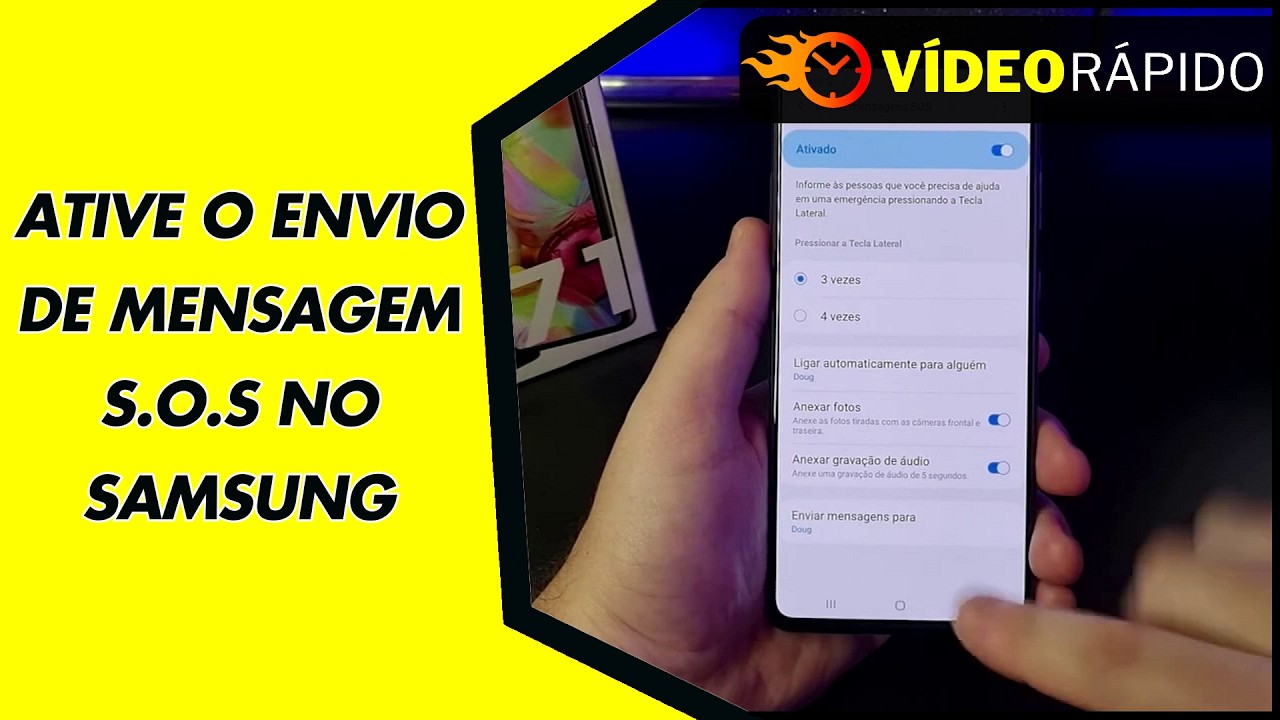 ATIVE O ENVIO DE MENSAGEM S O S NO SAMSUNG ATIVE O ENVIO DE MENSAGEM S O S NO SAMSUNG