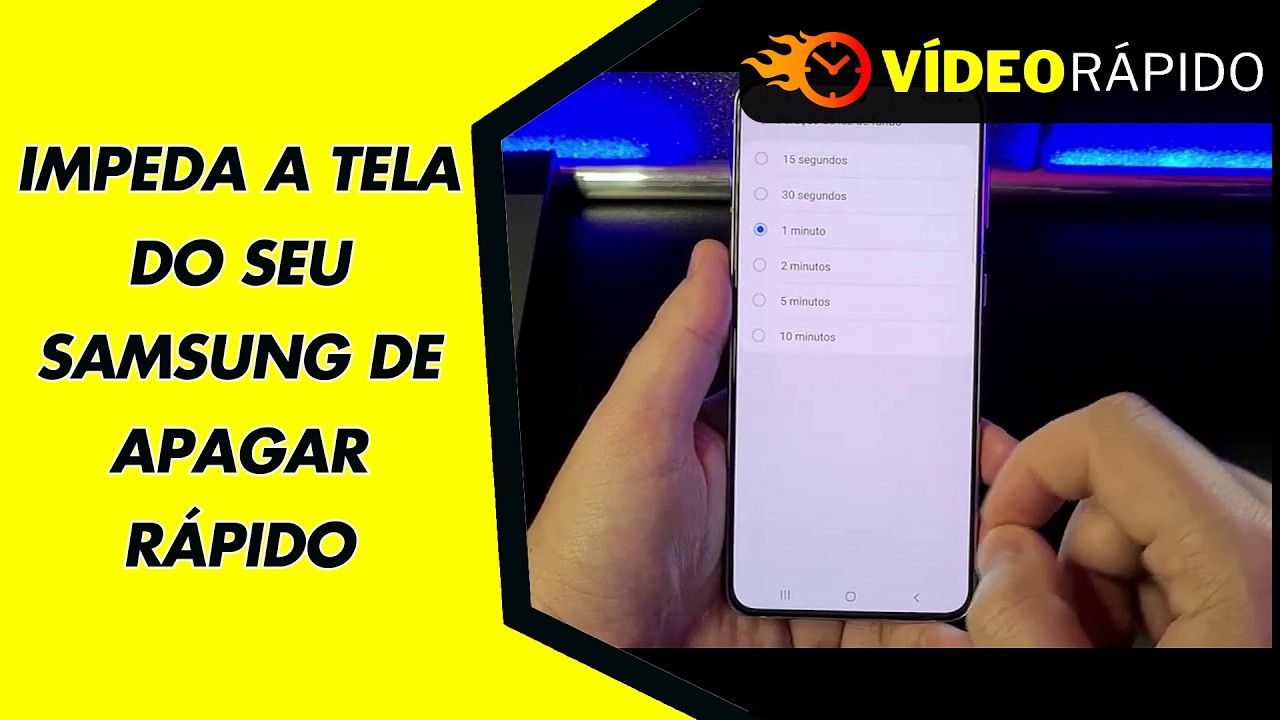 IMPEDA A TELA DO SEU SAMSUNG DE APAGAR RÁPIDO IMPEDA A TELA DO SEU SAMSUNG DE APAGAR RÁPIDO