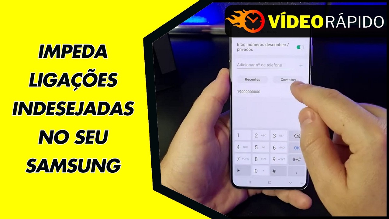 IMPEDA LIGAÇÕES INDESEJADAS NO SEU SAMSUNG IMPEDA LIGAÇÕES INDESEJADAS NO SEU SAMSUNG