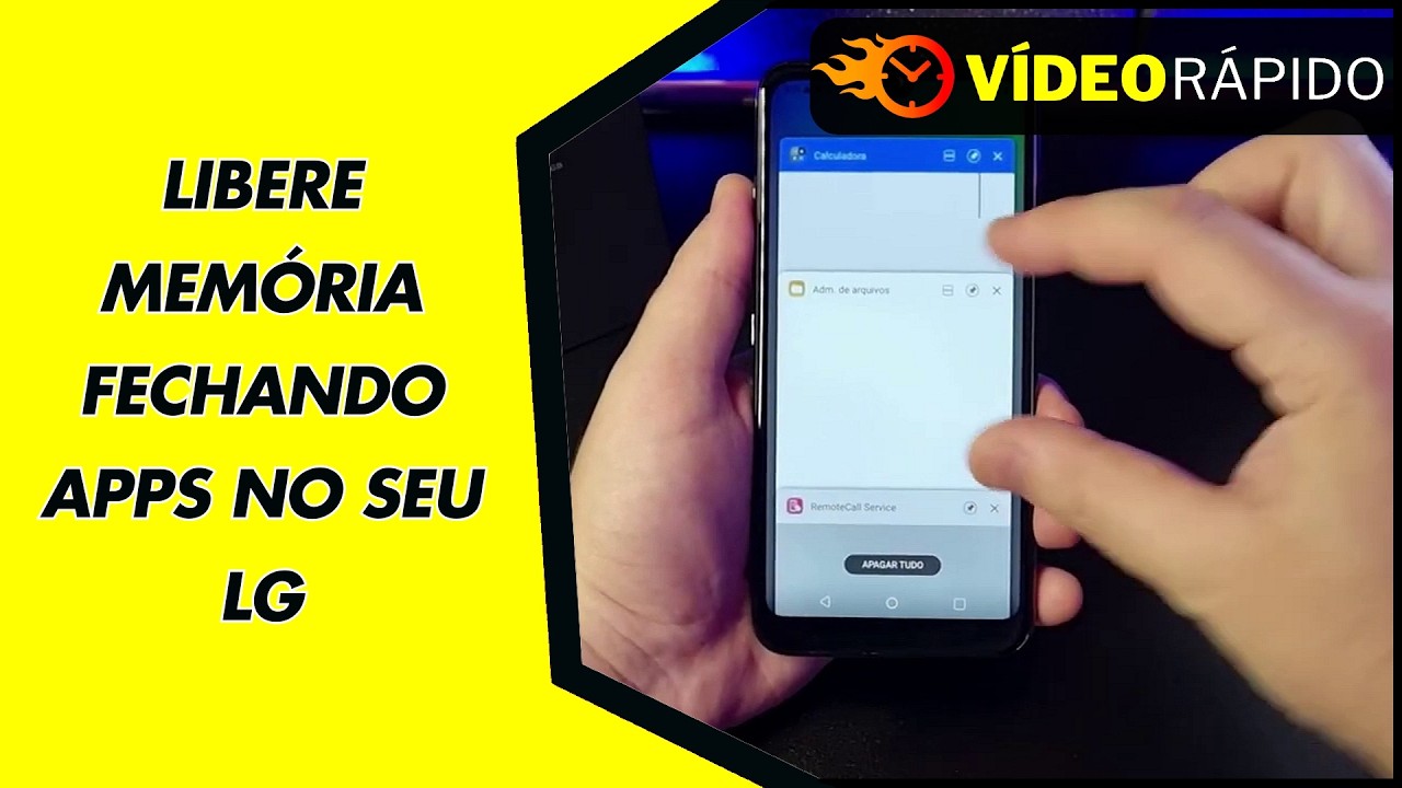 LIBERE MEMÓRIA FECHANDO APPS NO SEU LG LIBERE MEMÓRIA FECHANDO APPS NO SEU LG