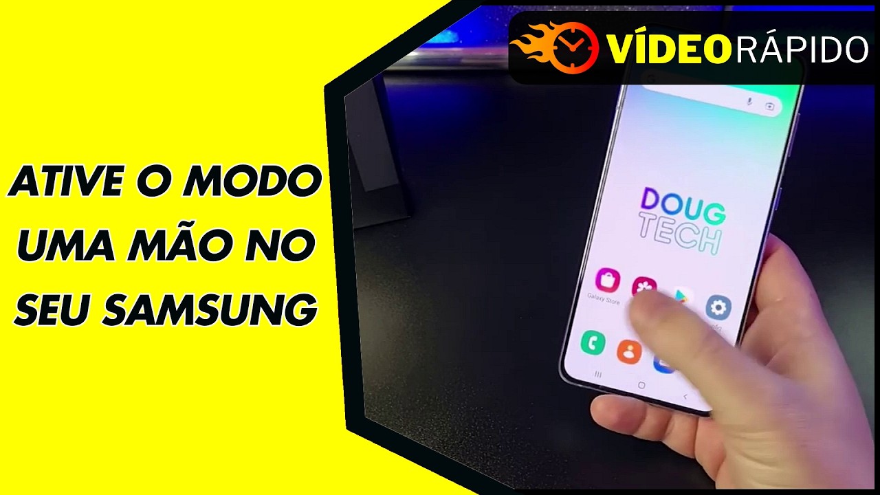ATIVE O MODO UMA MÃO NO SEU SAMSUNG