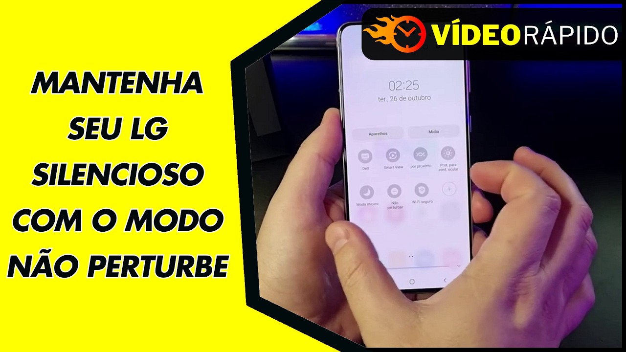 MANTENHA SEU LG SILENCIOSO COM O MODO NÃO PERTURBE