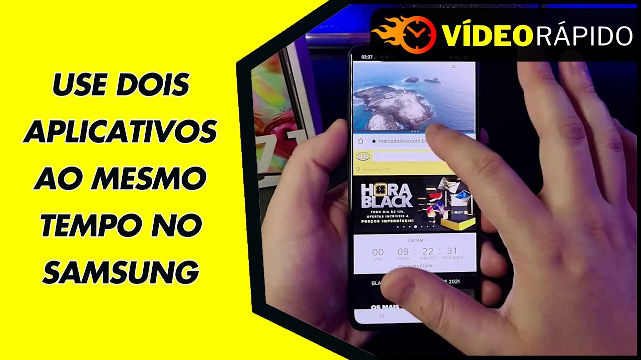 USE DOIS APLICATIVOS AO MESMO TEMPO NO SAMSUNG