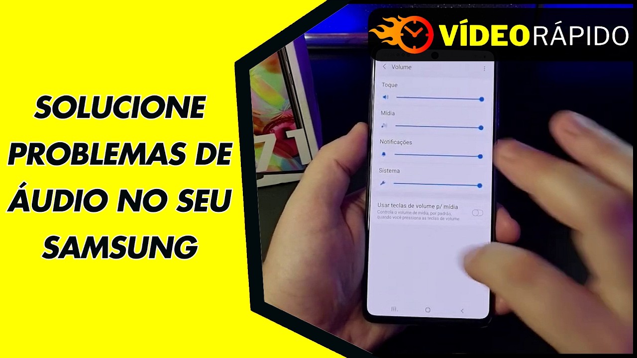 SOLUCIONE PROBLEMAS DE ÁUDIO NO SEU SAMSUNG