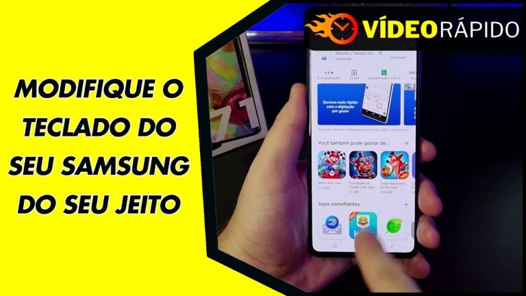 MODIFIQUE O TECLADO DO SEU SAMSUNG DO SEU JEITO