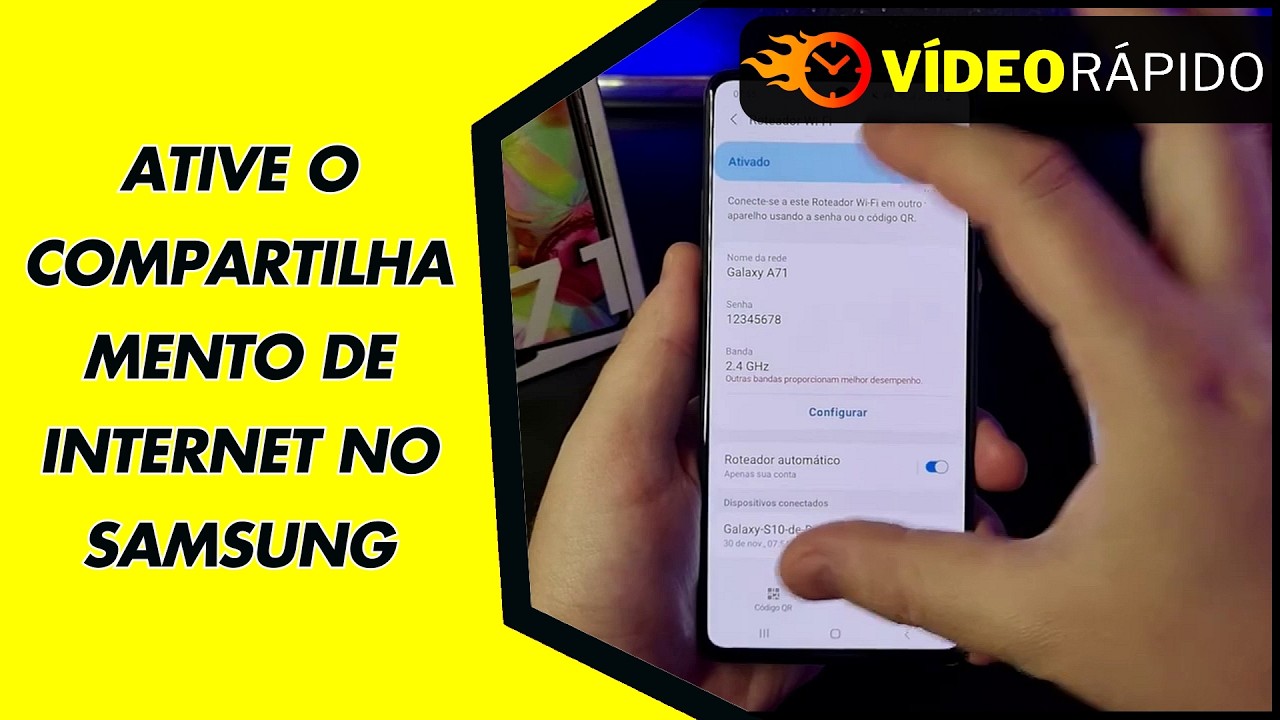 ATIVE O COMPARTILHAMENTO DE INTERNET NO SAMSUNG ATIVE O COMPARTILHAMENTO DE INTERNET NO SAMSUNG