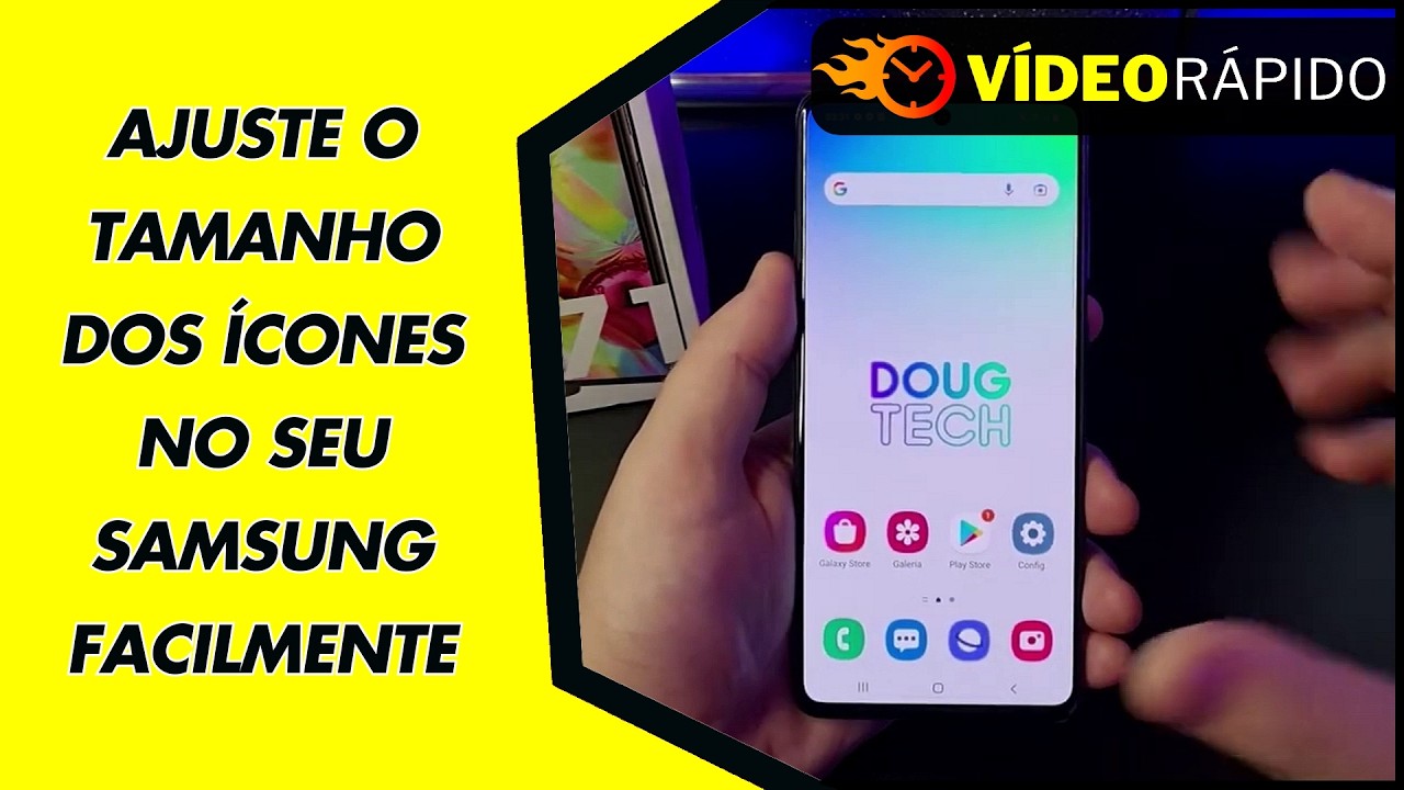 AJUSTE O TAMANHO DOS ÍCONES NO SEU SAMSUNG FACILMENTE AJUSTE O TAMANHO DOS ÍCONES NO SEU SAMSUNG FACILMENTE