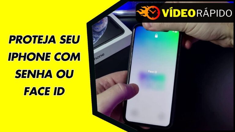 PROTEJA SEU IPHONE COM SENHA OU FACE ID