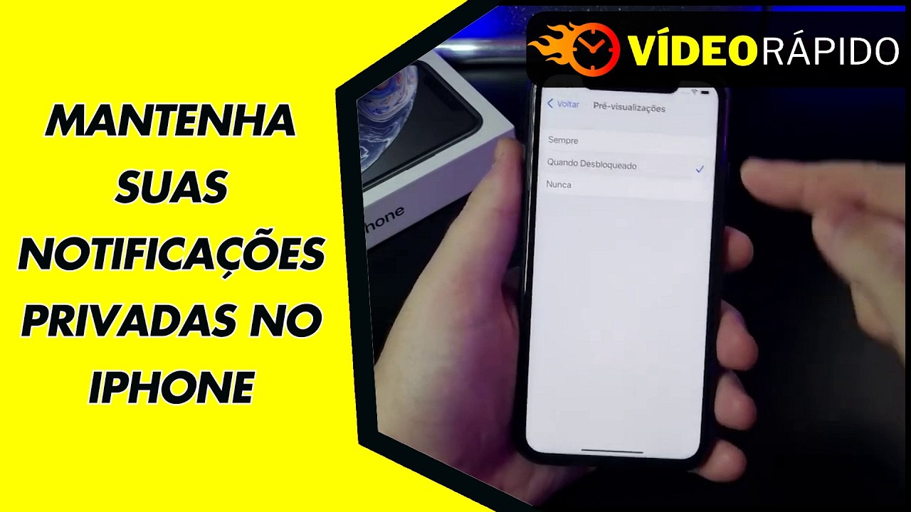 MANTENHA SUAS NOTIFICAÇÕES PRIVADAS NO IPHONE MANTENHA SUAS NOTIFICAÇÕES PRIVADAS NO IPHONE