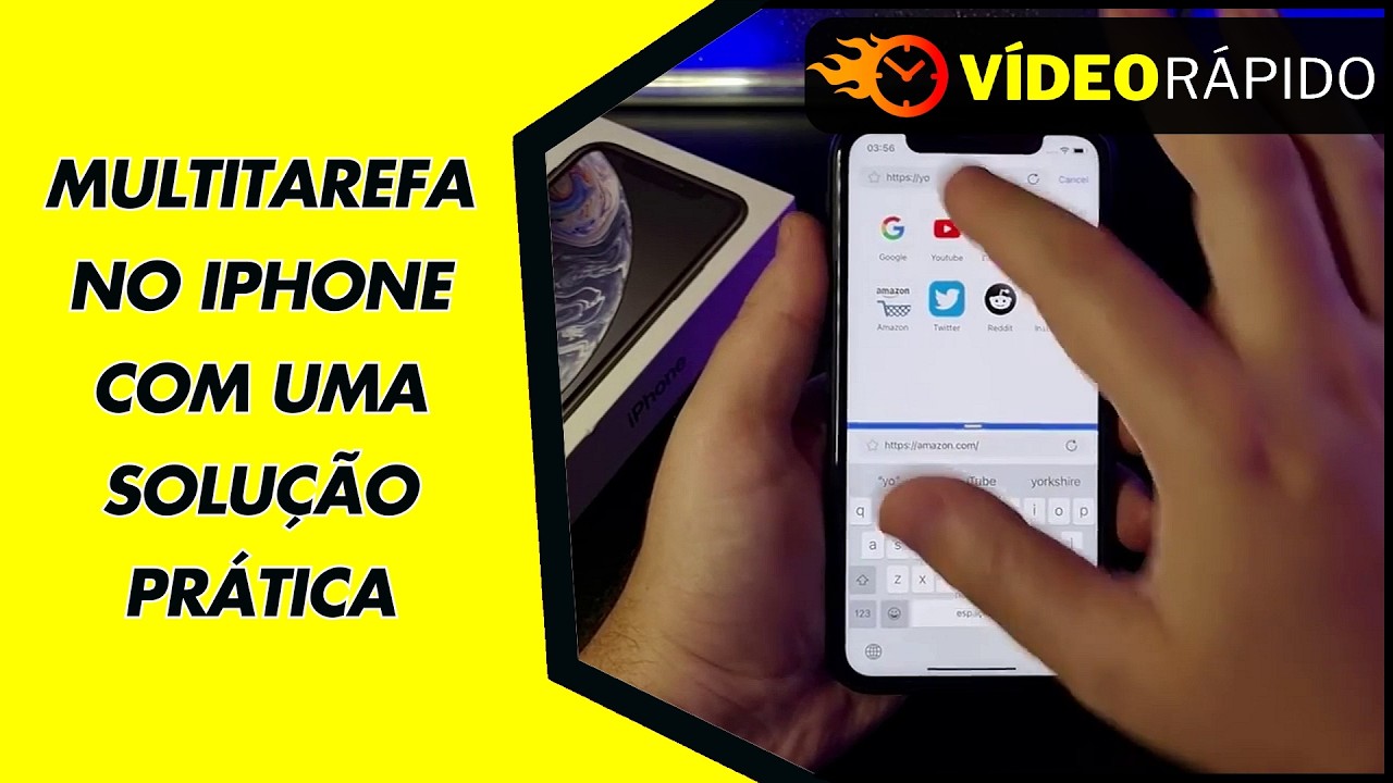 MULTITAREFA NO IPHONE COM UMA SOLUÇÃO PRÁTICA MULTITAREFA NO IPHONE COM UMA SOLUÇÃO PRÁTICA