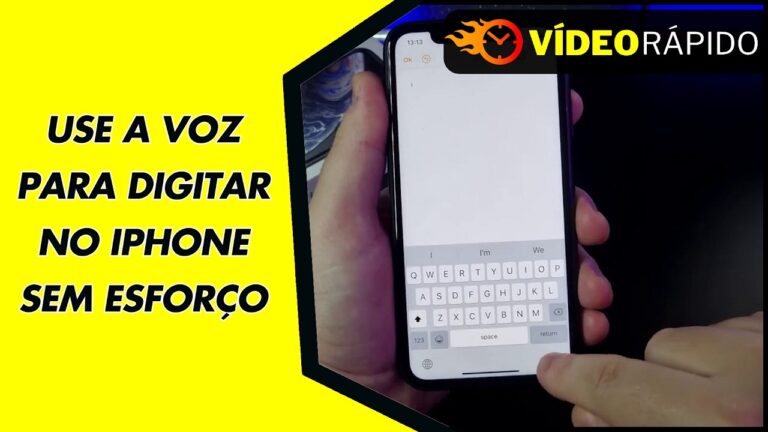 USE A VOZ PARA DIGITAR NO IPHONE SEM ESFORÇO
