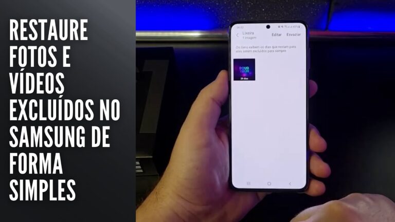 Restaure fotos e vídeos excluídos no Samsung de forma simples