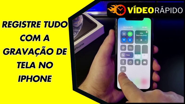 REGISTRE TUDO COM A GRAVAÇÃO DE TELA NO IPHONE