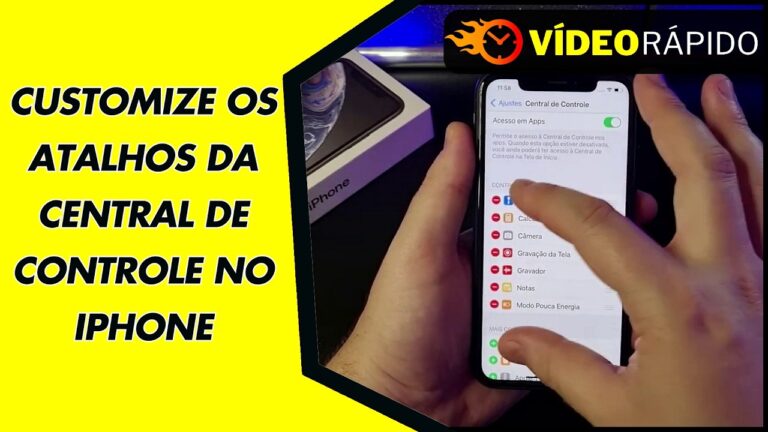 CUSTOMIZE OS ATALHOS DA CENTRAL DE CONTROLE NO IPHONE